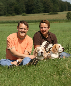 Olli, Jasmin, Fredo und Dunkin